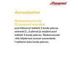 Kuidas Flavamed®-i (ambroksool) võtta?